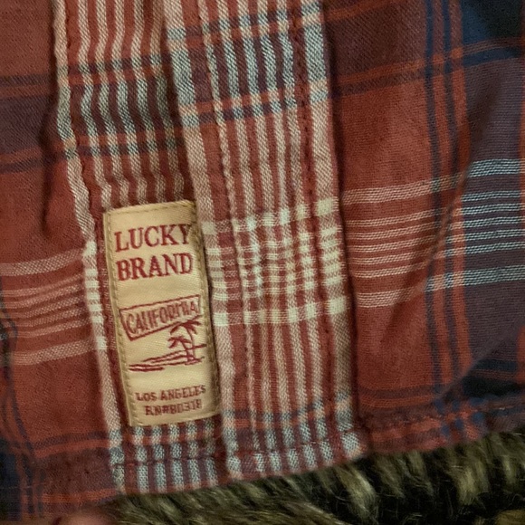 Lucky brand plaid button up - Picture 3 of 4